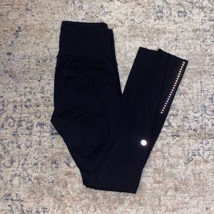 Lululemon Fast and Free reflective leggings